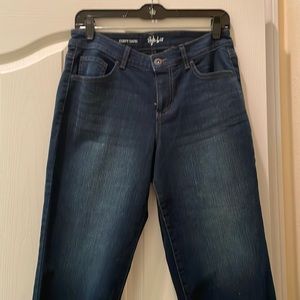 Size 6, cropped denim